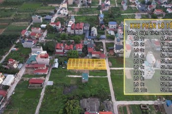 BÁN ĐẤT TỔ 10 (ẤP TRE, XÃ QUANG MINH, HN)-ÔTÔ VÀO ĐẤT, 100% THỔ CƯ, GIÁ ĐẦU TƯ (chỉ 2.6tỷ/lô)