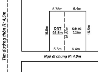Chỉ 1.6x tỷ - Lô 200m² 2 mặt thoáng, giá hiếm đầu tư tại Tân Phong Kiến Thụy  ZALO 0567 222 555
