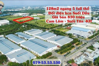 🏡 BÁN ĐẤT NỀN CAM LÂM GIÁ CHỈ TỪ 830 TRIỆU/NỀN – GẦN KCN SUỐI DẦU, FULL THỔ CƯ, SỔ RIÊNG TỪNG LÔ