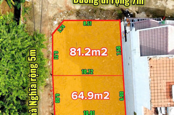 Hàng hiếm 3 lô đất mặt đường Nhà Nghĩa Vĩnh Thạnh
- Diện tích:  64.9-66.9-81.2m2 full thổ