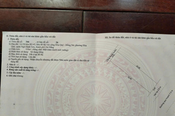 CẦN BÁN LÔ ĐẤT ĐẸP ĐƯỜNG PHAN HUỲNH ĐIỂU – PHƯỜNG HÒA QUÝ - NGŨ HÀNH SƠN, ĐÀ NẴNG