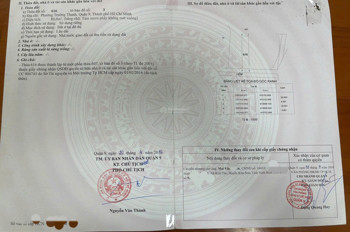 Bán đất chính chủ 55/9/8 Lò Lu, Trường Thạnh, Quận 9, Hồ Chí Minh