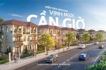 Căn biệt thự đặc biệt nhất- đơn giá nhỏ nhất- diện tích nhỏ nhất tại dự án Vinhomes Cần Giờ