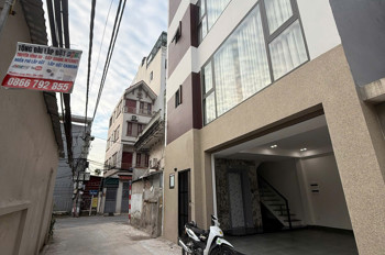 BÁN NHÀ MƯỚI Ô TÔ ĐỖ CỬA Tân Thụy 42m2 X 6 Tầng mặt tiền 7.6m, 15.2 tỷ Long Biên