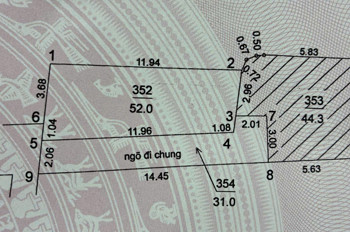 CHỦ CẦN BÁN 52 m2 ĐA TÔN, Ô TÔ VÀO ĐẤT, GIÁ 4.1 TỶ, LH 0985865658