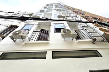 Bán toà nhà dòng tiền phố Khâm Thiên 8T TM mới 2 mặt ngõ MT5,3m 18p thu 1,5 tỷ/năm