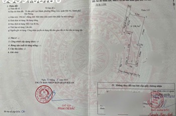 con đường Ngô Gia Tự, 125 triệu/m2, 198m2, trước mặt 5m, pháp luật tất cả, vị trí đẹp