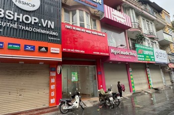 MẶT PHỐ HỒ TÙNG MẬU – 1 MẶT PHỐ + 1 MẶT NGÕ – CẠNH QUẬN UỶ NAM TỪ LIÊM – KINH DOANH BẤT CHẤP