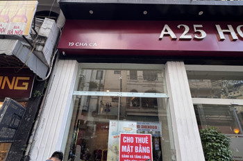 CHO THUÊ MỘT PHẦN MẶT BẰNG SẢNH A25 – SỐ 19 CHẢ CÁ, HOÀN KIẾM, HÀ NỘI