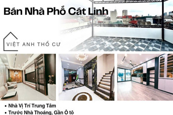 Bán nhà Phố Cát Linh, 41m2, Ngõ Nông Ô Tô, Full Nội Thất, Giá: 13.68 Tỷ, Lh: 0396935190