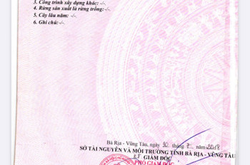 Chủ cần bán lô đất tái định cư Lê Lai, ngãi giao tphcm. Sát bên trung tâm thương mại ngãi giao