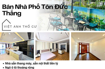 Bán nhà Phố Tôn Đức Thắng, 41m2, Gần Mặt Phố, Ba Gác Đỗ Cửa,  Giá: 13.75 Tỷ, Lh: 0396935190