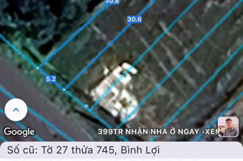Bán lô đất mặt tiền đường Ông Binh, P. Tân Triều-0909808615