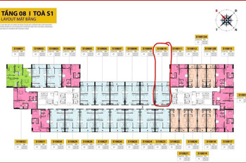 Chính chủ, bán căn hộ chung cư Spana Tower, giá siêu hời chỉ với 3,3 tỷ, 54,2 m2