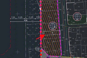 Bán đất đấu giá X9 Cán Khê- Nguyên Khê Đông Anh : mặt đường quy hoạch 40m