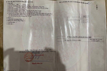 3 sào xã ngãi giao TP HCM có 67m mặt tiền đường nhựa