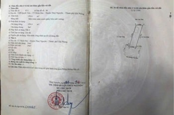 Chính Chủ Cần Bán Lô Đất Mặt Đường Quốc Lộ Chính Minh Đức, Thuỷ Nguyên, TP. Hải Phòng