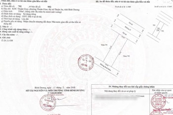 Sở Hữu Ngay Lô Đất MẶT TIỀN Phường Thuận Giao, Thuận An, Bình Dương