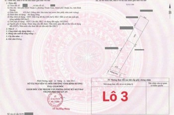 ĐẤT CHÍNH CHỦ - Cần Bán Tại KP Bình Thuận 2, Phường Thuận Giao, Thuận An, Bình Dương