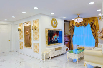 Chung cư VNT tầng cao đẹp, 3 mặt thoáng, nội thất full đồ nhập khẩu, phong cách Tây Âu mới xây