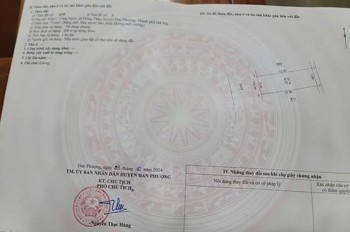 LÔ ĐẤT ĐẤU GIÁ 75M² – KHU CỔNG NGÓI, ĐAN PHƯỢNG – VỊ TRÍ SIÊU ĐẸP, GIÁ TỐT!