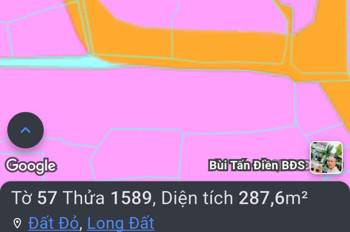 Thị trấn đất đỏ
Lô đất mt trần huy liệu-thị trấn đất đỏ