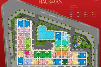 Bán gấp căn hộ 3PN, 2WC tại Hausman Premium Residences, Đại Mỗ, Nam Từ Liêm, Hà Nội