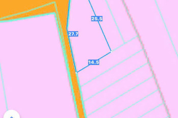 Lô góc 2 mặt tiền tại thị trấn phước hải . Đường nhựa khu dân cư 👉👉👉 Tổng dt 276m có 100,1m thổ