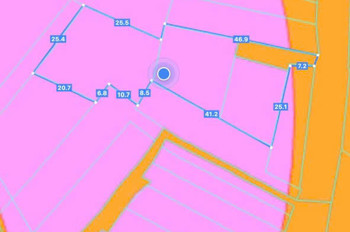 Bán 3 lô đất tổng 1600m có 2 nhà cấp 4 200 thổ cư ở khu phố Xóm Rẫy - Thị Trấn Phước Bửu