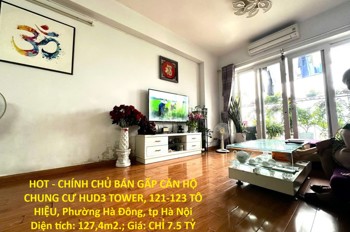 HOT - CHÍNH CHỦ BÁN GẤP CĂN HỘ CHUNG CƯ HUD3 TOWER, 121-123 TÔ HIỆU, Phường Hà Đông, tp Hà Nội