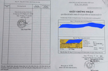 NHÀ + ĐẤT (6.4X24.5) MẶT TIỀN ĐÔNG HƯNG THUẬN 42 CHỢ CÂY SỘP, Q12 KD CỰC ĐỈNH