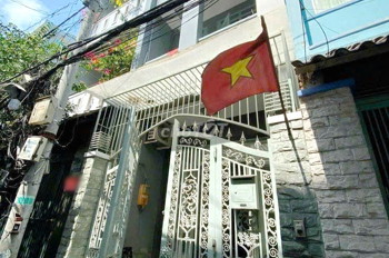 Nhà cách mặt tiền 3 căn 2 lầu+ST lộ giới ít Dương Bá Trạc P1Q8