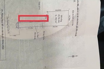 Bán đất Ngô Gia Tự, 505m trong đó 203m đất ở, 302m trồng cây giá chỉ 40  tỷ