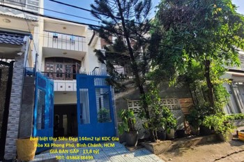Bán biệt thự Siêu Đẹp 144m2 tại KDC Gia Hòa Xã Phong Phú, Bình Chánh, HCM