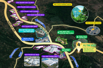 Đầu tư Đất nền F0 giá chỉỈ 385 TRIỆU, dt 55m, mt 5m  tại Lạc Thủy, Hòa Bình