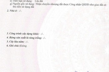 ĐẤT ĐẸP – GIÁ TỐT - CẦN BÁN LÔ ĐẤT KĐT Phước Trạch - Phước Hải ,Hội An, Quảng Nam