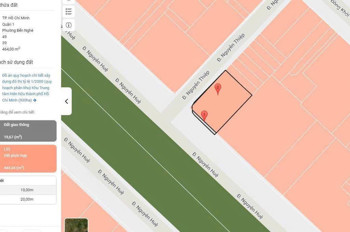 SIÊU PHẨM HIẾM BÁN Đ.NGUYỄN HUỆ & NGUYỄN THIỆP - CĂN SÓC 2 MẶT TIỀN SIÊU ĐẸP - DT 18M*24M - HDT 1,3