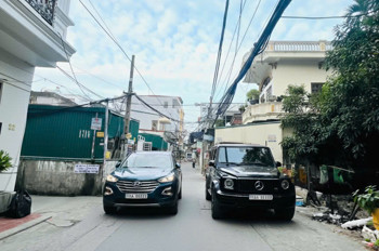 Bán đất tặng nhà 1 tầng mặt đường Thư Trung, Đằng Lâm, Hải An, ô tô đỗ trong nhà