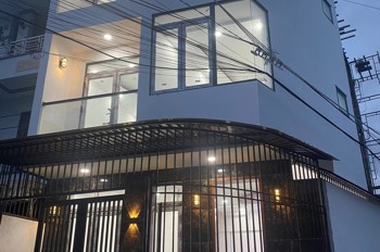 BÁN NHÀ CĂN GÓC 2 MẶT TIỀN 3 TẦNG HẺM OTO PHƯỚC LONG NGAY KĐT PHƯỚC LONG