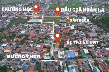 LÔ ĐẤT TRUNG TÂM XUÂN LA – GIÁ HIẾM 1 TỶ 2XX – THANH KHOẢN CAO  ZALO 0567 222 555