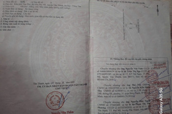 Đất chính chủ vị trí 44ha diện tích 5x20m đường Cao Văn Ngọc