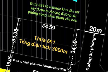 SIÊU LÔ ĐẤT QUY HOẠCH KHU DÂN CƯ – MẶT TIỀN ĐƯỜNG 6M XÃ XUÂN THỚI THƯỢNG