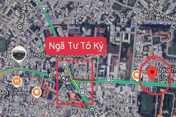 CHO THUÊ MẶT BẰNG ĐẸP – 585 Tô Ký,Trung Mỹ Tây, Quận 12 (khu vực Nhà Thuốc Nhiều Lộc)