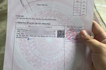 HÀNG HIẾM TUYẾN 2 TRỤC XÃ LẠNG CÔN – ĐÔNG PHƯƠNG – KIẾN THUỴ  126.7M2  GIÁ CHỈ 2X TRIỆU/M2  ZALO