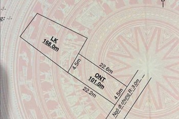 ĐẤT ĐOÀN XÁ – KIẾN THUỴ  101M2 ĐẤT BÌA + HƠN 150M2 ĐẤT LIỀN KỀ  DIỆN TÍCH LỚN HIẾM  ZALO 0567 222