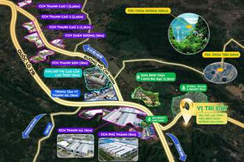 ĐẦU TƯ F0 – ĐẤT NỀN LÕI KCN & NGHỈ DƯỠNG Lạc Thủy – Hòa Bình