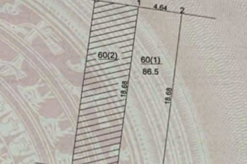 CHÍNH CHỦ CẦN BÁN 86.5 M2 ĐẤT HỌC VIỆN NÔNG NGHIỆP - GIA LÂM, GIÁ 145 TR/M2, LH 0985865658