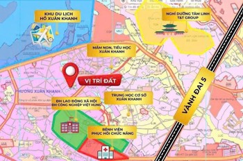 Bán đất ở Thị xã Sơn Tây gần trường học, khu công nghiệp giá rẻ