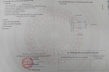 ĐẤT VŨ VỊ – MINH TÂN – KIẾN THỤY  66M²  NGÕ Ô TÔ  GIÁ 7XX TRIỆU – HIẾM QUỸ ĐẤT SÁT TRUNG TÂM XÃ