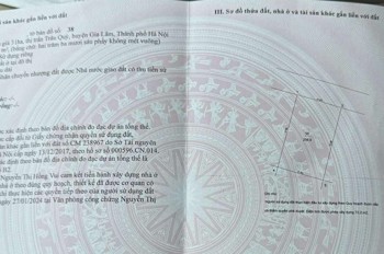 CHÍNH CHỦ CẦN BÁN 236 m2 ĐẤT KĐT 31HA  – GIA LÂM, GIÁ CHỈ 34.2 TỶ, LH 0985865658